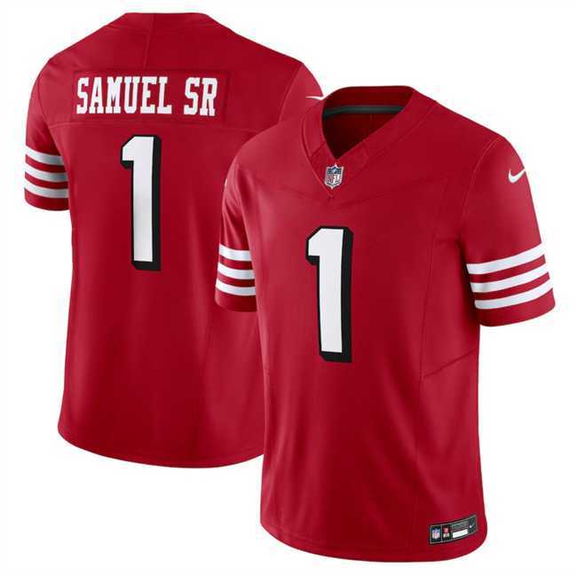 Men & Women & Youth San Francisco 49ers #1 Deebo Samuel New Red F.U.S.E. Vapor Untouchable Limited Jersey,We sell and wholesale Men & Women & Youth San Francisco 49ers #1 Deebo Samuel New Red F.U.S.E. Vapor Untouchable Limited Jersey on line form chian!
